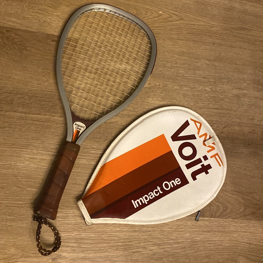 Vintage AMF Voit Racquetball with cover